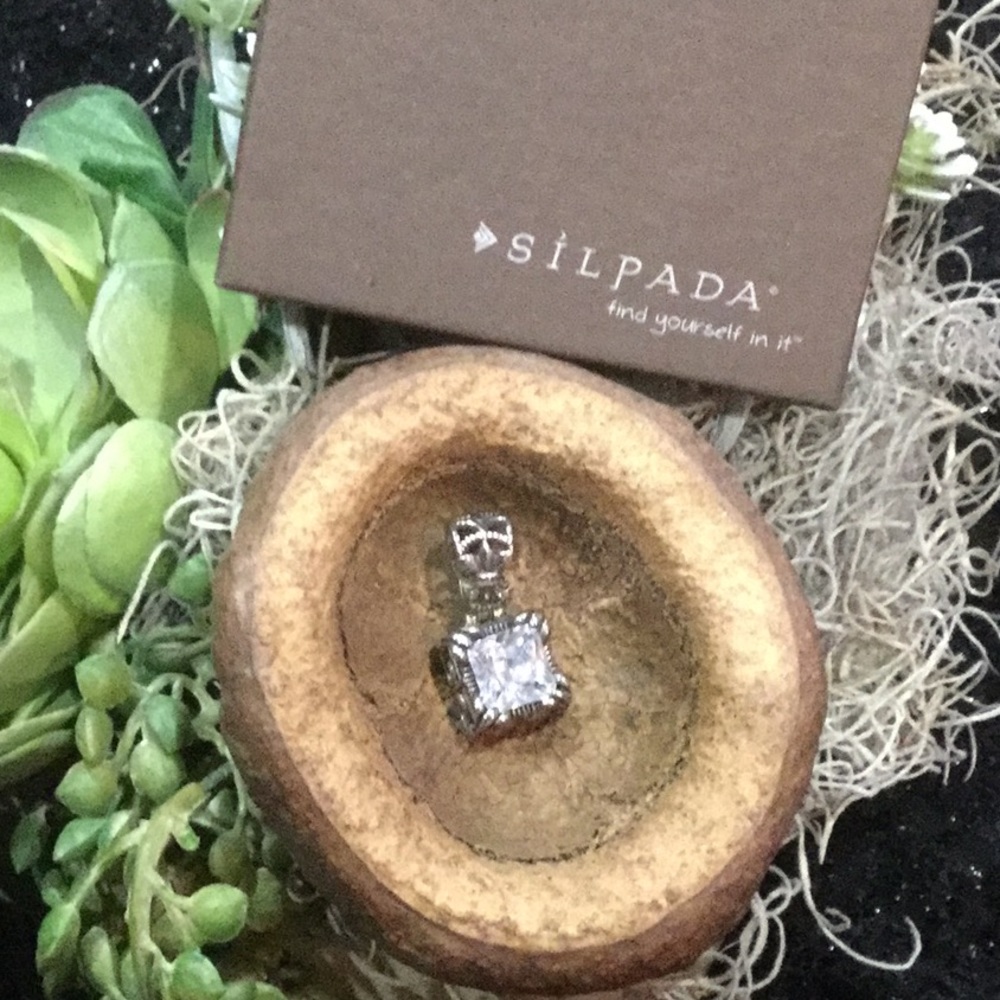 Silpada cubic zirconia pendant